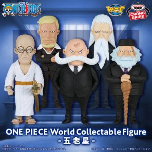 One Piece World Collectable Figure Gorosei - Five Elders Set of 5
