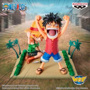 One Piece World Collectable Figure Volume 9 Nami & Monkey D. Luffy