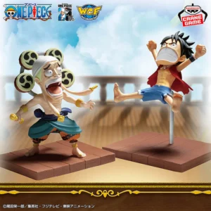 One Piece World Collectable Figure Volume 15 Enel & Monkey D. Luffy